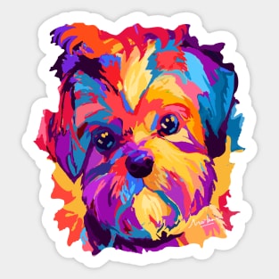 Shih tzu Dog Sticker